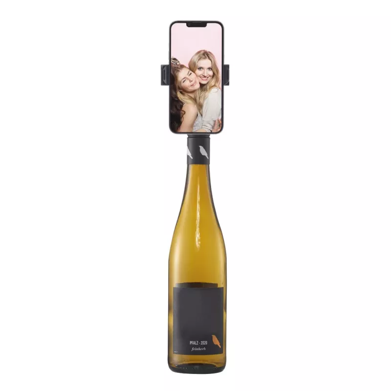 Soporte pasivo Hama Bottle Pod Fun para móvil/smartphone negro, rojo