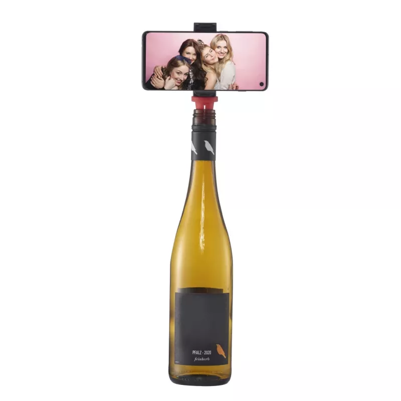 Soporte pasivo Hama Bottle Pod Fun para móvil/smartphone negro, rojo
