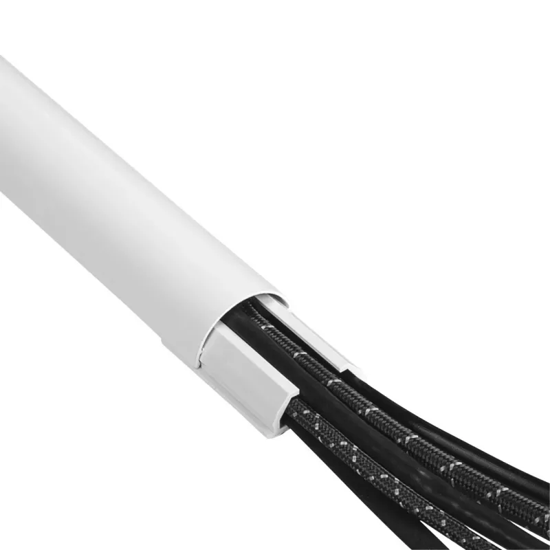 Organizador de cables Hama 00220988 canaleta universal blanca 1 ud.