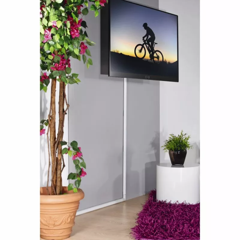 Organizador de cables Hama 00220988 canaleta universal blanca 1 ud.