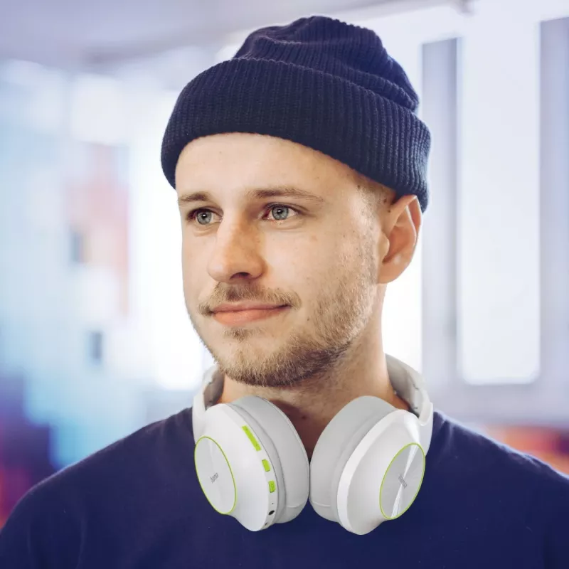 Auriculares con micrófono Hama Spirit Calypso II inalámbricos diadema para llamadas/música Bluetooth verde, gris, blanco
