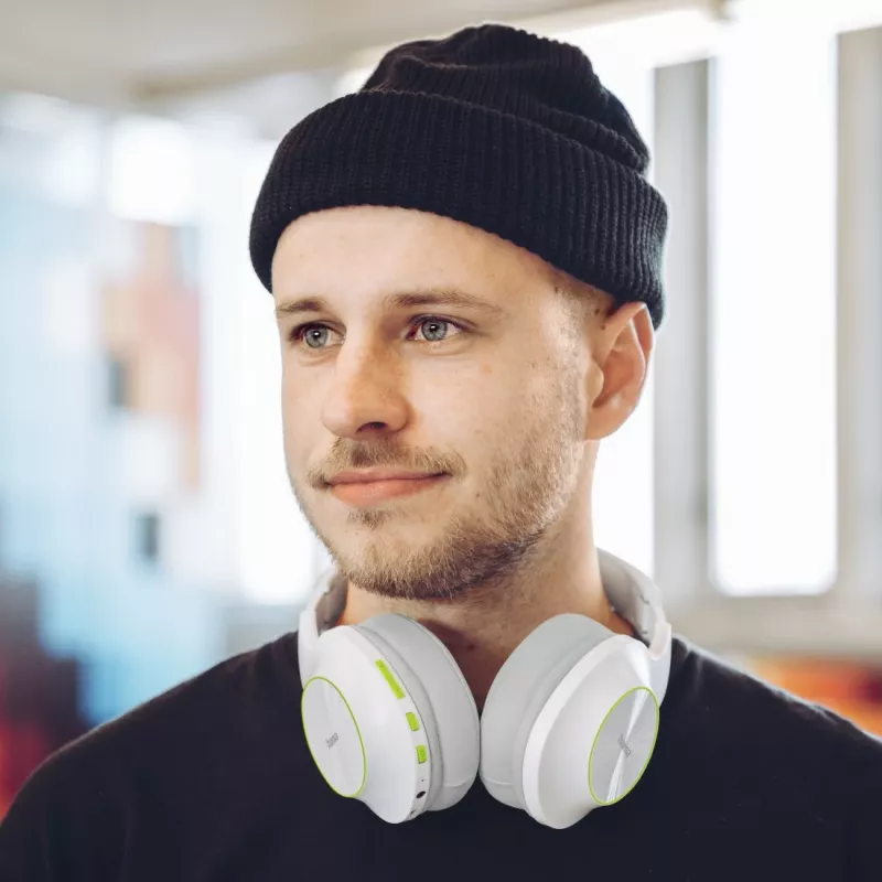 Auriculares con micrófono Hama Spirit Calypso II inalámbricos diadema para llamadas/música Bluetooth verde, gris, blanco