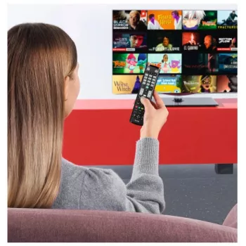 Mando a distancia Hama 00221060 IR inalámbrico para TV con botones