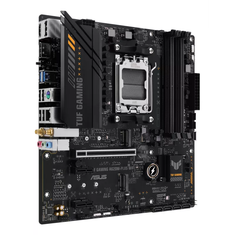 ASUS TUF GAMING A620M-PLUS WIFI AMD A620 zócalo AM5 micro ATX