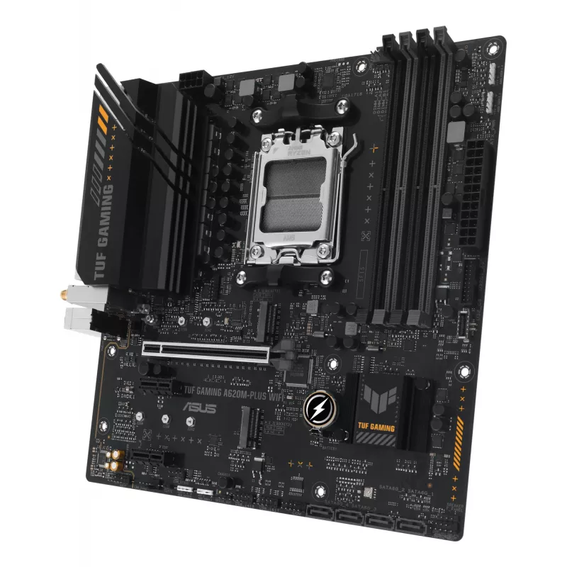 ASUS TUF GAMING A620M-PLUS WIFI AMD A620 zócalo AM5 micro ATX
