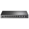 Switch de sobremesa TP-Link de 10 puertos Gigabit con 6 puertos PoE+ y 2 puertos PoE++