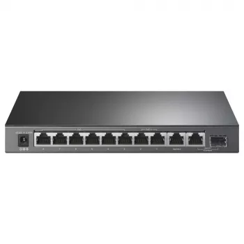 Switch de sobremesa TP-Link de 10 puertos Gigabit con 6 puertos PoE+ y 2 puertos PoE++