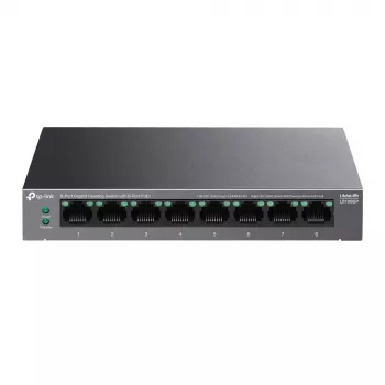 Switch de sobremesa TP-Link LiteWave de 8 puertos Gigabit con 8 puertos PoE+