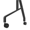Neomounts MOVE Go XL FL50-575BL1 carro para TV 65-110 pulgadas, máx. 125 kg, altura regulable 129-139 cm, VESA 100x100-1100x600, bloqueable, certificado TÜV, negro