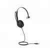 Yealink UH35 Mono Teams auricular USB-A, con cable, 20 - 20000 Hz, oficina/call center, 96,5 g, auricular, negro