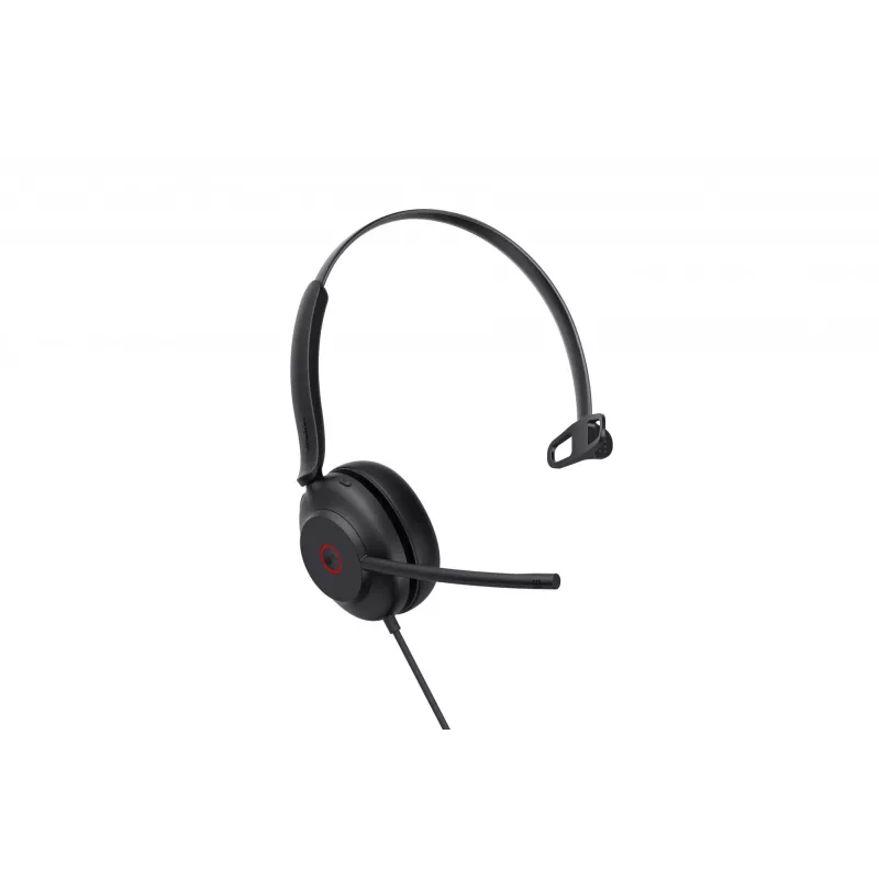 Yealink UH35 Mono Teams auricular USB-A, con cable, 20 - 20000 Hz, oficina/call center, 96,5 g, auricular, negro