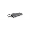 ICY BOX IB-DK4050-CPD con cable USB 3.2 Gen 1 (3.1 Gen 1) Type-C antracita