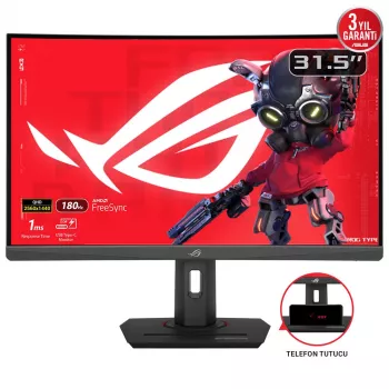 Monitor de ordenador ASUS ROG Strix XG32WCS 80 cm (31,5 pulgadas) 2560 x 1440 píxeles Quad HD LED negro