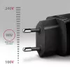 Cargador de pared Axagon ACU-PD20 1x QC3.0/AFC/FCP/PD Type-C 20W negro