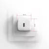 Cargador de pared Axagon ACU-PD20W 1x QC3.0/AFC/FCP/PD Type-C 20W blanco