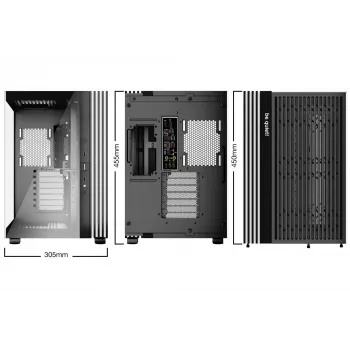 be quiet LIGHT BASE 600 DX negro torre Midi
