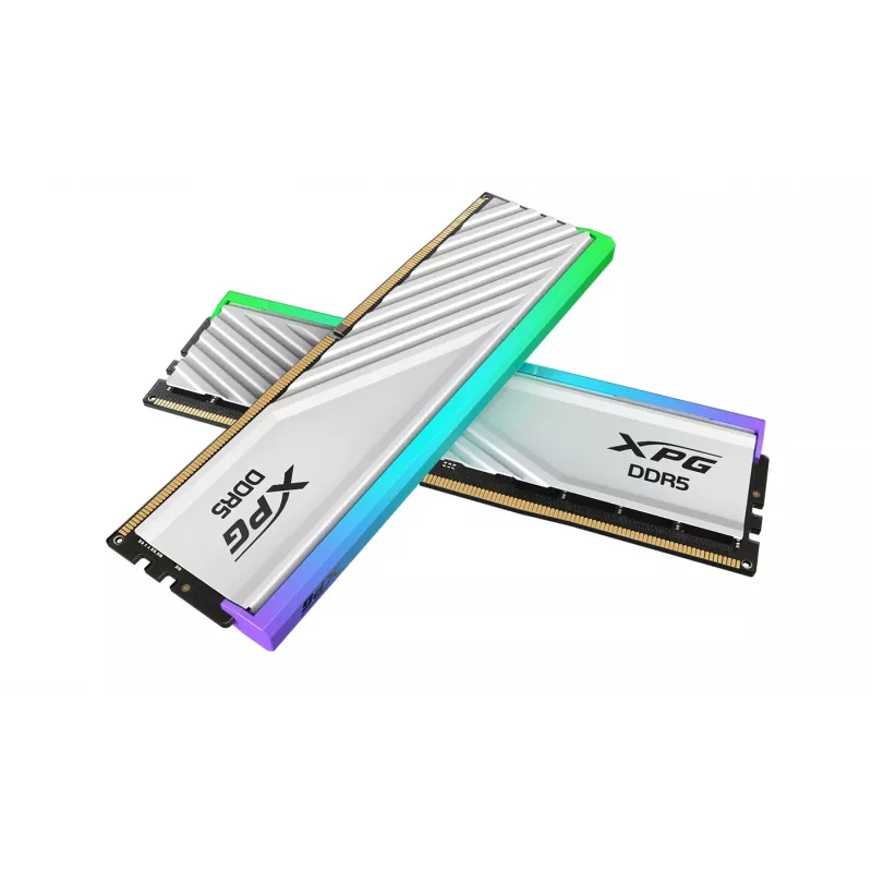 ADATA XPG Lancer Blade RGB DDR5-6000 32 GB (2x16 GB) CL30 kit de memoria RAM, blanco, AX5U6000C3016G-DTLABRWH