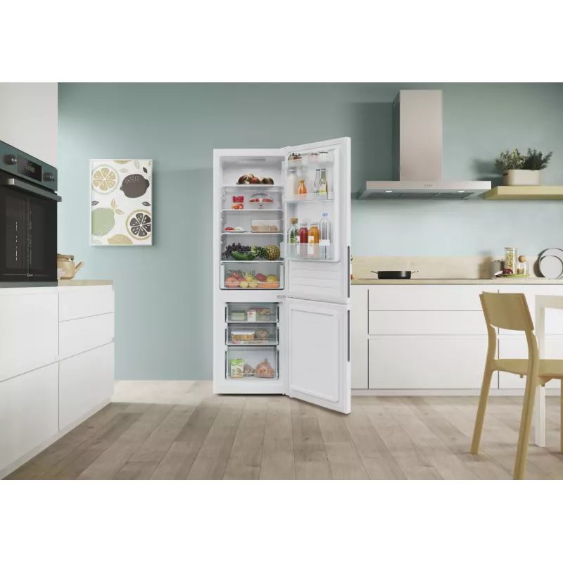 Frigorífico combi Candy City CCT3L517EW independiente 260 L blanco