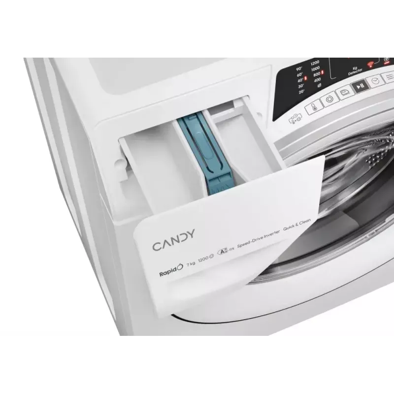 Lavadora de carga frontal Candy RapidÓ RO4 274DWMS7/1-S 7 kg 1200 rpm blanco