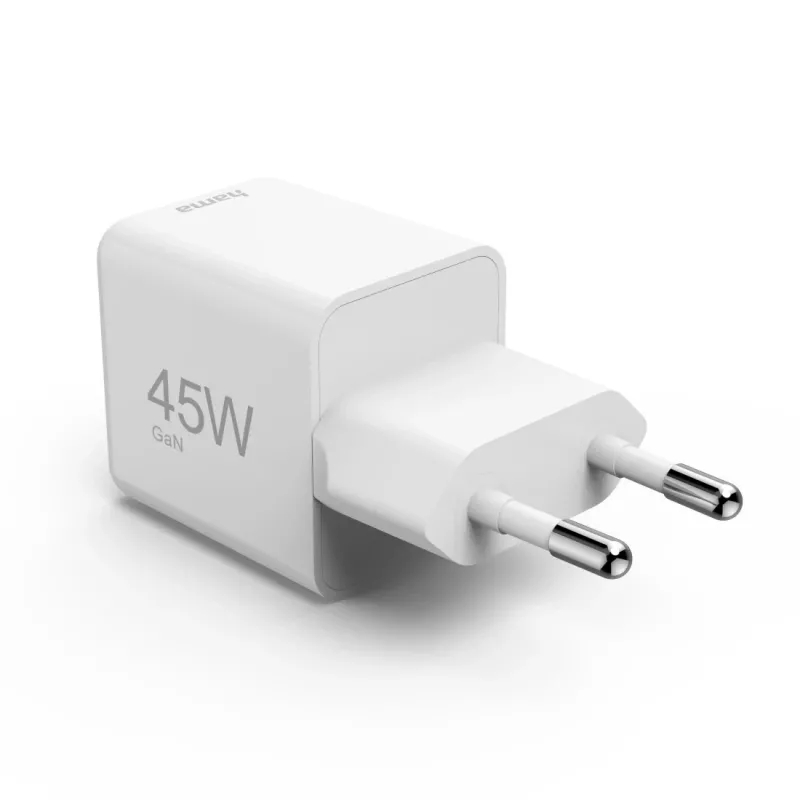 Cargador Hama 00201983 para dispositivos móviles auriculares, portátil, powerbank, smartphone, tablet blanco AC carga rápida interior