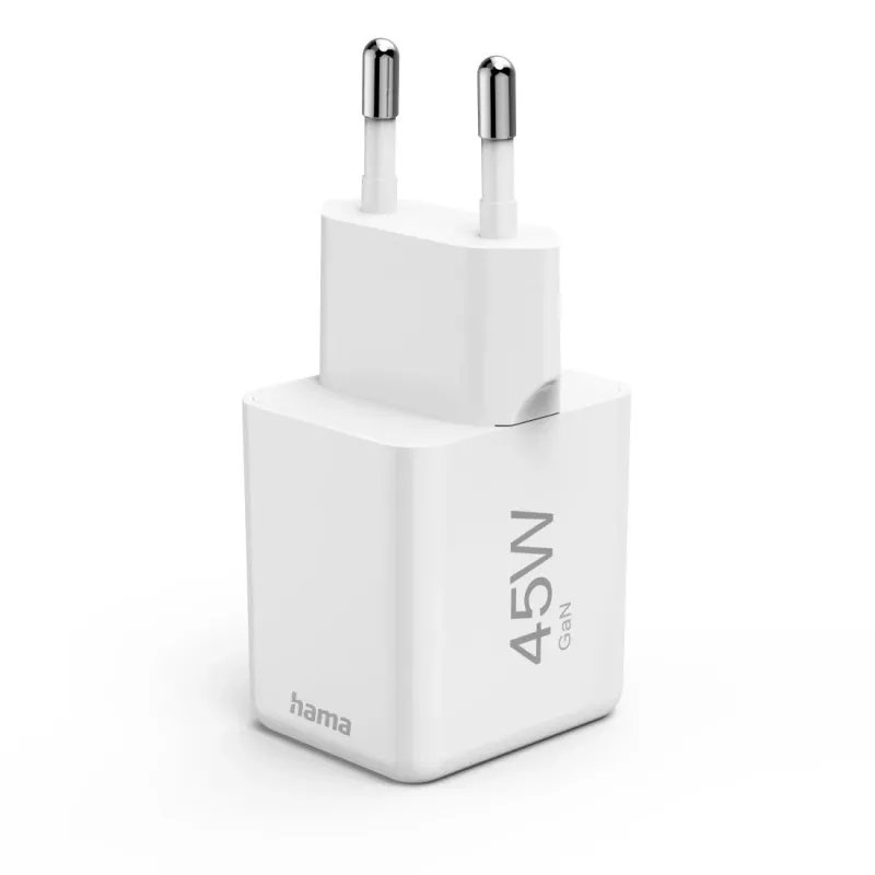 Cargador Hama 00201983 para dispositivos móviles auriculares, portátil, powerbank, smartphone, tablet blanco AC carga rápida interior