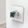Cargador Hama 00201983 para dispositivos móviles auriculares, portátil, powerbank, smartphone, tablet blanco AC carga rápida interior