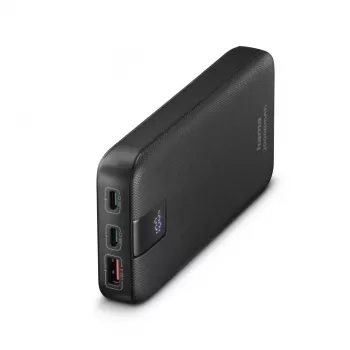 Powerbank Hama PD 20 20000 mAh, salidas: 2x USB-C, USB-A, carga rápida, antracita