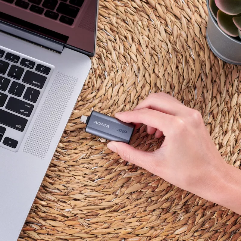 ADATA SC750 500 GB USB Type-C 3.2 Gen 2 (3.1 Gen 2) gris