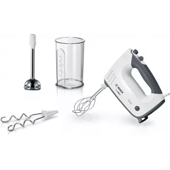 Batidora de mano Bosch MFQ37470 750 W negra, blanca