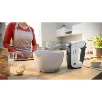 Batidora de mano Bosch MFQ37470 750 W negra, blanca