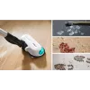 Bosch Unlimited 7 ProHygienic Aqua BCS71HYG1 aspirador vertical inalámbrico 2 en 1 con fregado, 18 V, HEPA, sin bolsa, 0,3 l, blanco