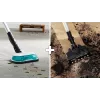 Bosch Unlimited 7 ProHygienic Aqua BCS71HYG1 aspirador vertical inalámbrico 2 en 1 con fregado, 18 V, HEPA, sin bolsa, 0,3 l, blanco