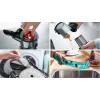 Bosch Unlimited 7 ProHygienic Aqua BCS71HYG1 aspirador vertical inalámbrico 2 en 1 con fregado, 18 V, HEPA, sin bolsa, 0,3 l, blanco