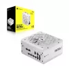 Fuente de alimentación CORSAIR - Rm750x Shift 80 Plus Gold totalmente modular ATX - blanca
