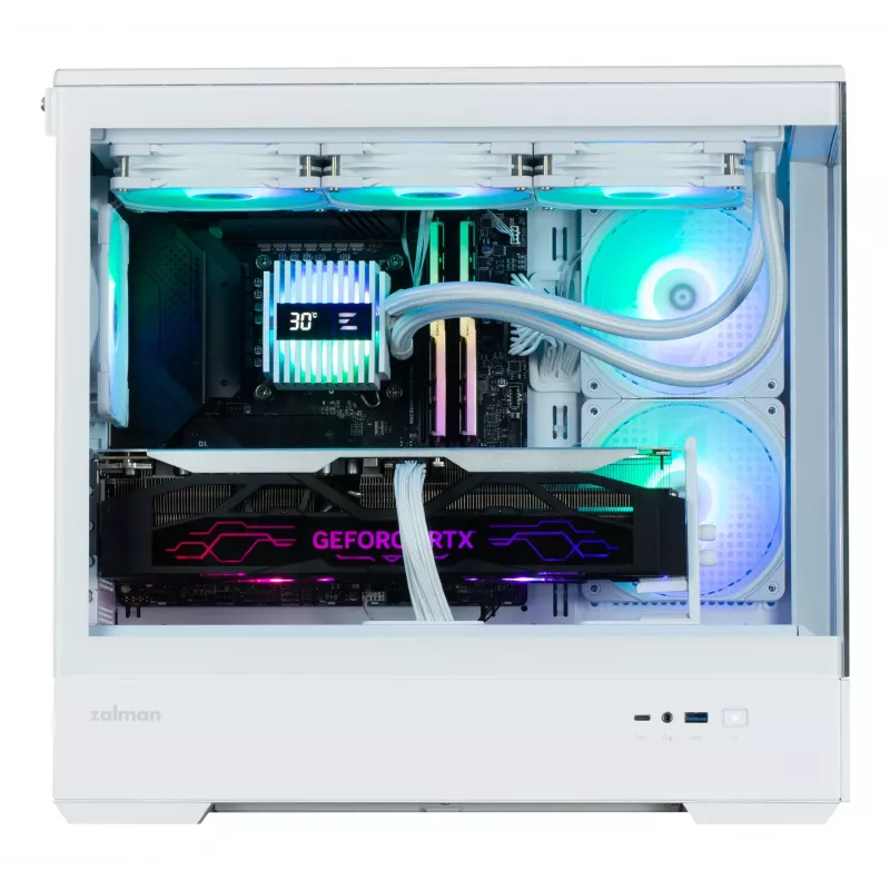 Zalman P30 V2 Mini Torre Blanca