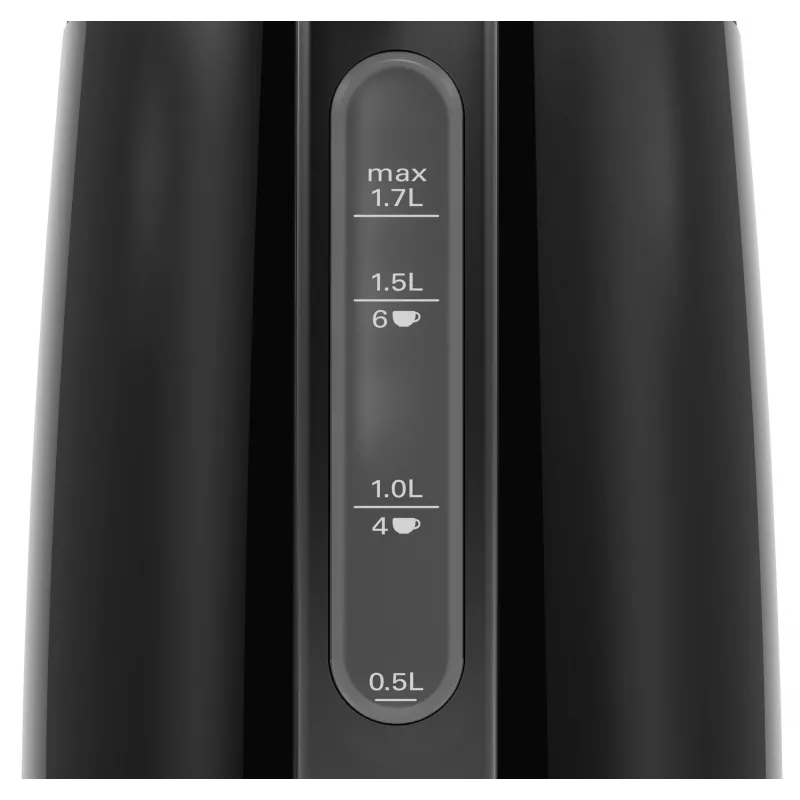 Bosch TWK3P423 Hervidor 1,7 l 2400 W negro