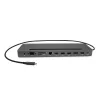 i-tec Metal SB-C Estación de acoplamiento ergonómica 4K 3x Display con Power Delivery 85 W + cargador universal 100 W