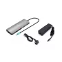 i-tec Metal USB-C Nano Estación de acoplamiento 2x Display con PD 100 W + cargador 100W