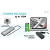 i-tec Metal USB-C Nano Estación de acoplamiento 2x Display con PD 100 W + cargador 100W