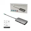 i-tec Metal USB-C Nano Dock HDMI/VGA con LAN + cargador 100 W