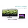 i-tec Metal USB-C Nano Dock HDMI/VGA con LAN + cargador 100 W