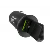 Green Cell GC PowerRide Nano36 CADM-GC-36AA cargador de coche 36 W 6 A, 2 × USB-A, carga rápida Ultra Charge, 12/24 V, negro
