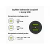 Green Cell GC PowerRide Nano36 CADM-GC-36AA cargador de coche 36 W 6 A, 2 × USB-A, carga rápida Ultra Charge, 12/24 V, negro