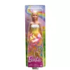 Barbie A Touch of Magic Muñeca Royal con cabello con mechas claras, falda con estampado de mariposas y accesorios