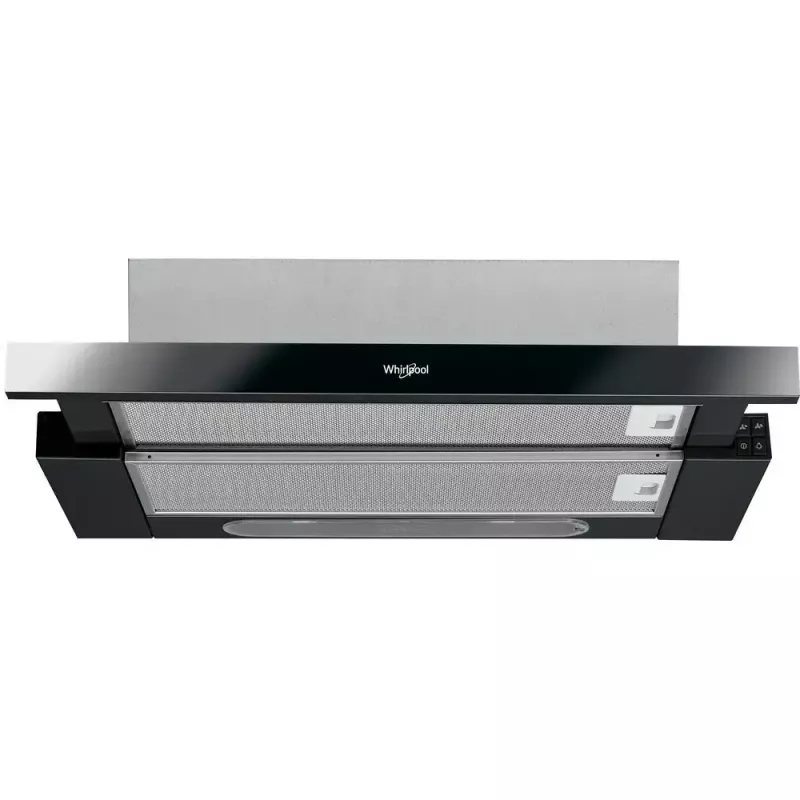 Campana extractora integrada WHIRLPOOL AKR750GK, 599 mm de ancho, 304 m³/h, negra