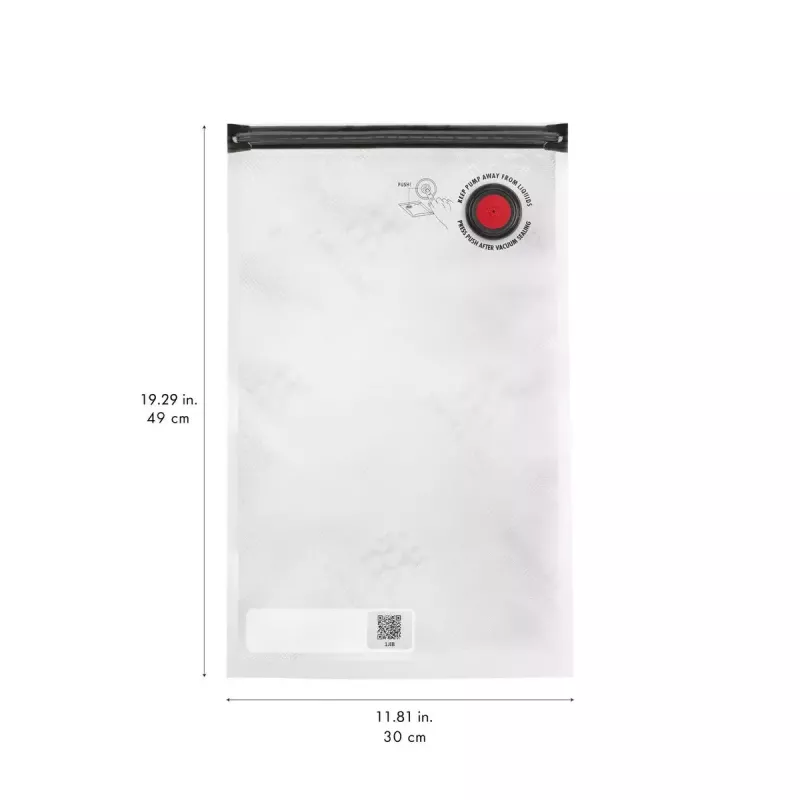 Bolsas de vacío ZWILLING FRESH & SAVE 36800-305-0, rectangulares, 300×490 mm, herméticas, con cierre, pack de 3