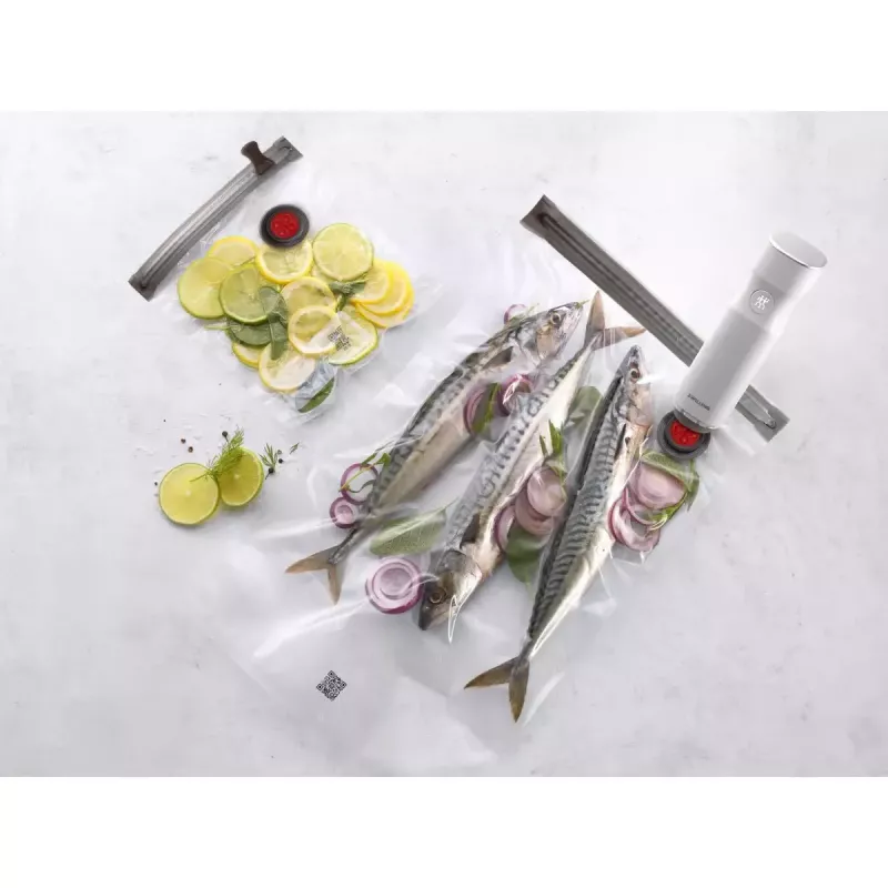 Bolsas de vacío ZWILLING FRESH & SAVE 36800-305-0, rectangulares, 300×490 mm, herméticas, con cierre, pack de 3