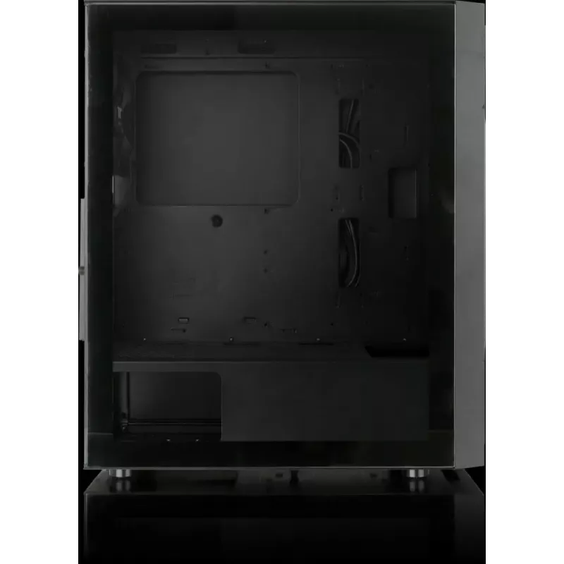Caja Thermaltake Versa XM1 Tempered Glass Midi Torre, negra