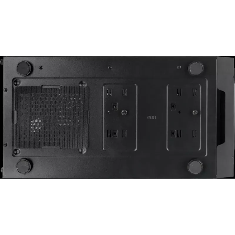 Caja Thermaltake Versa XM1 Tempered Glass Midi Torre, negra