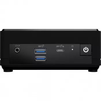 MSI Cubi N ADL S-078EU Intel® N N100 4 GB DDR4-SDRAM 128 GB SSD Windows 11 Pro Mini-PC Negro